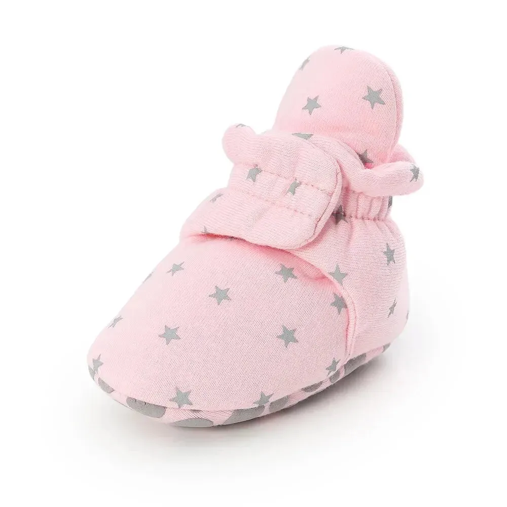 Baby Booties Cotton Comfort Soft Anti-Slip