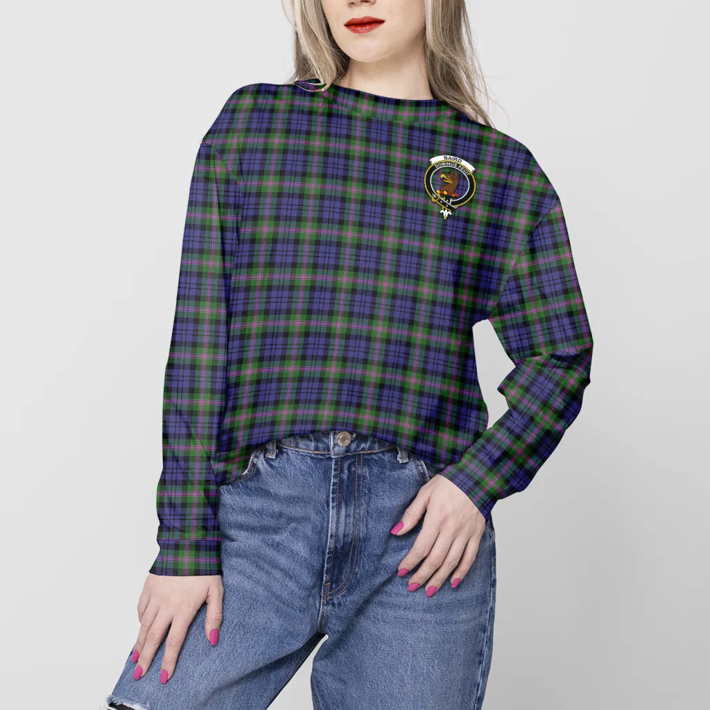 Baird Modern Tartan Sweatshirt with Family Crest