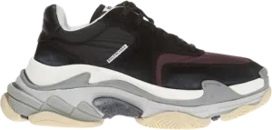 Balenciaga Triple S Sneaker Bordeaux, black