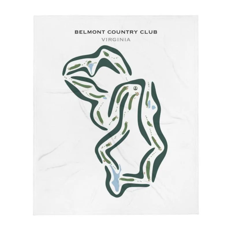 Belmont Country Club, Virginia - Printed Golf Courses