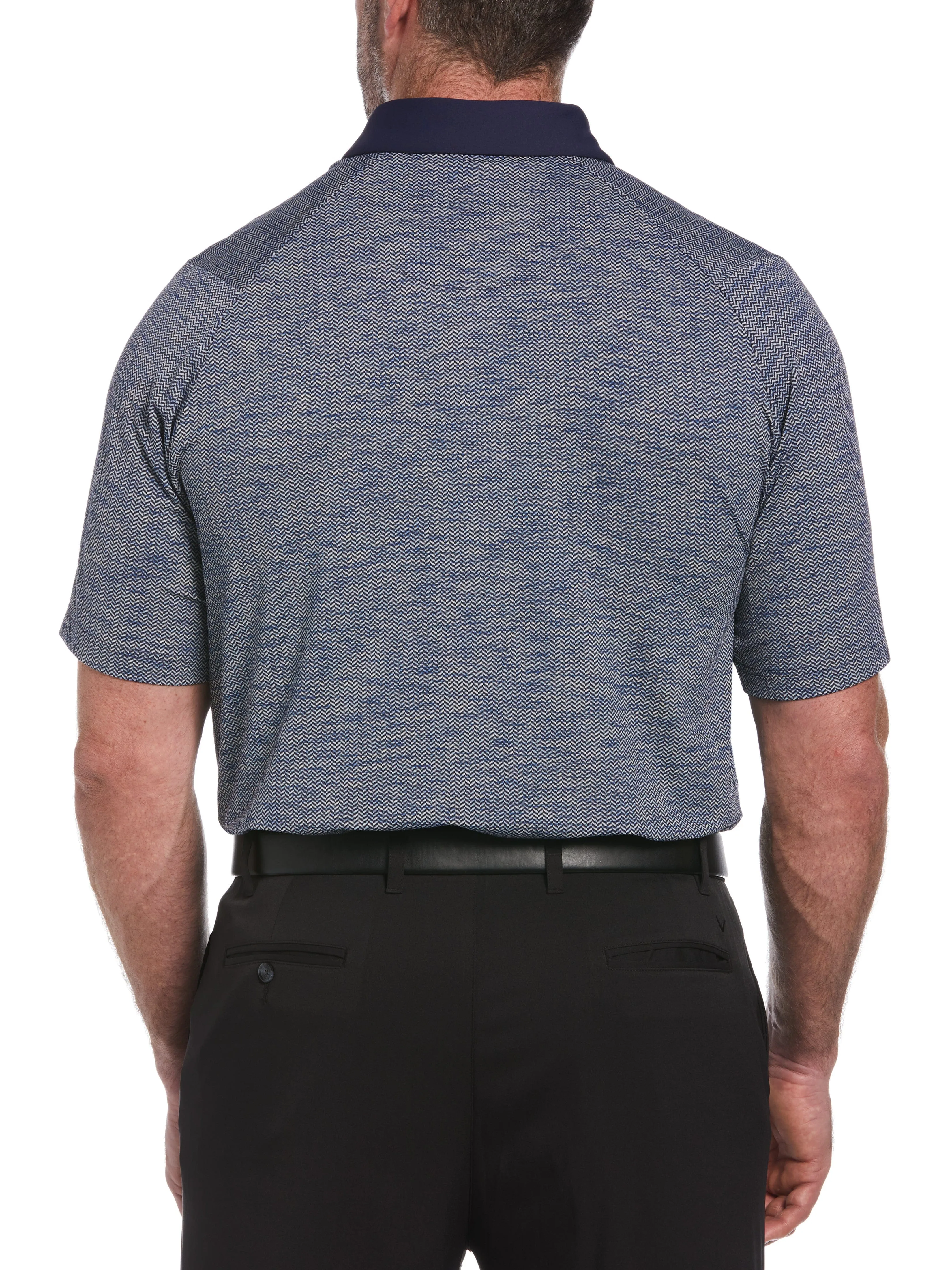 Big & Tall Swing Tech Heritage Jacquard Golf Polo