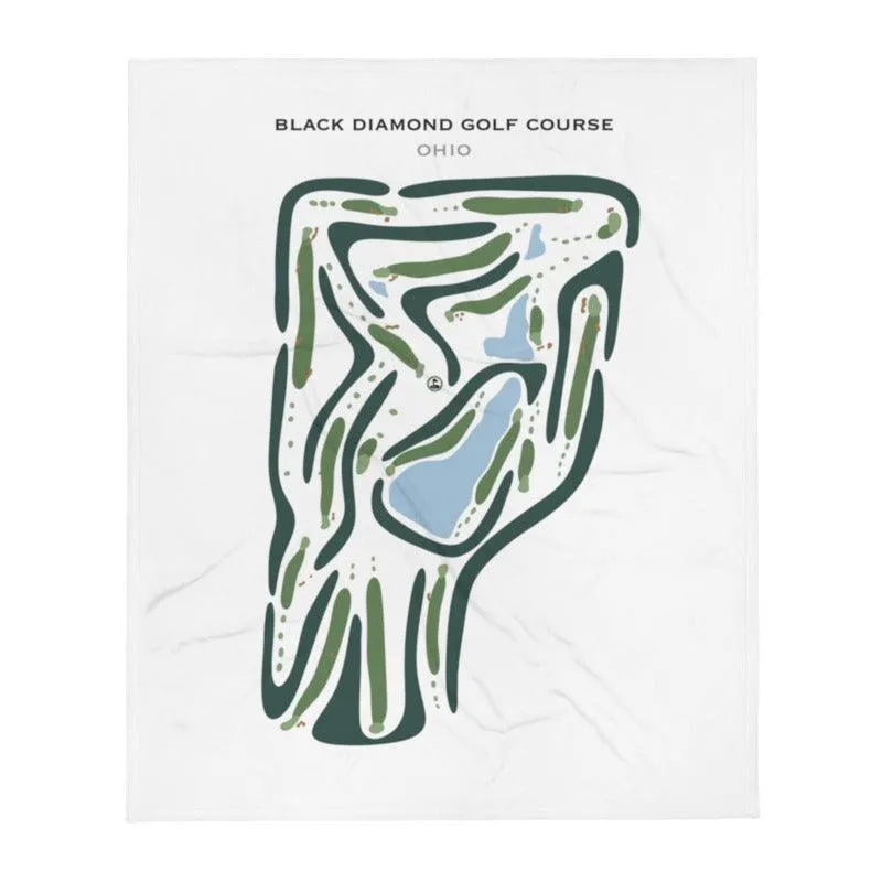 Black Diamond Golf Course, Ohio - Printed Golf Courses