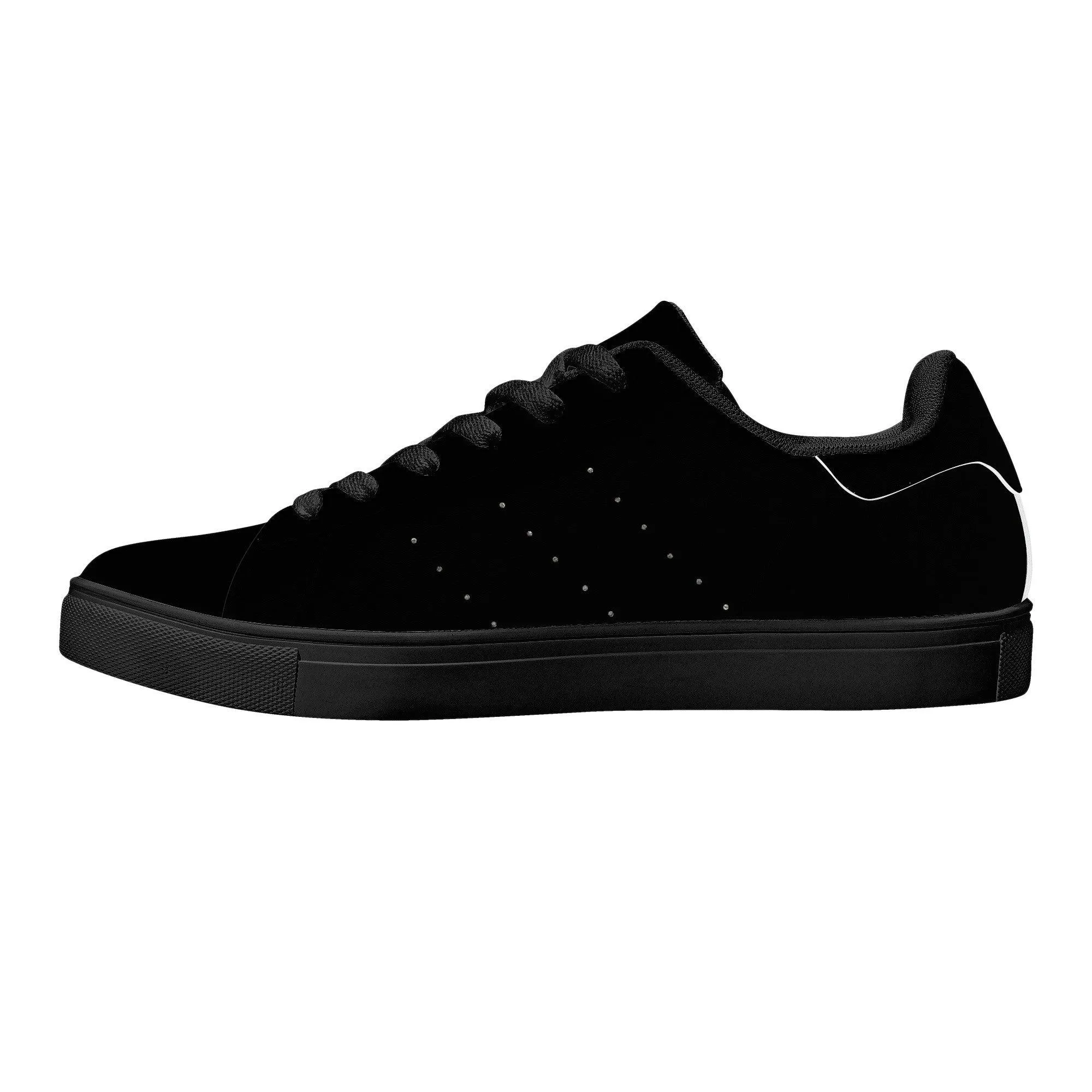 Black Lion Low Top Trainers