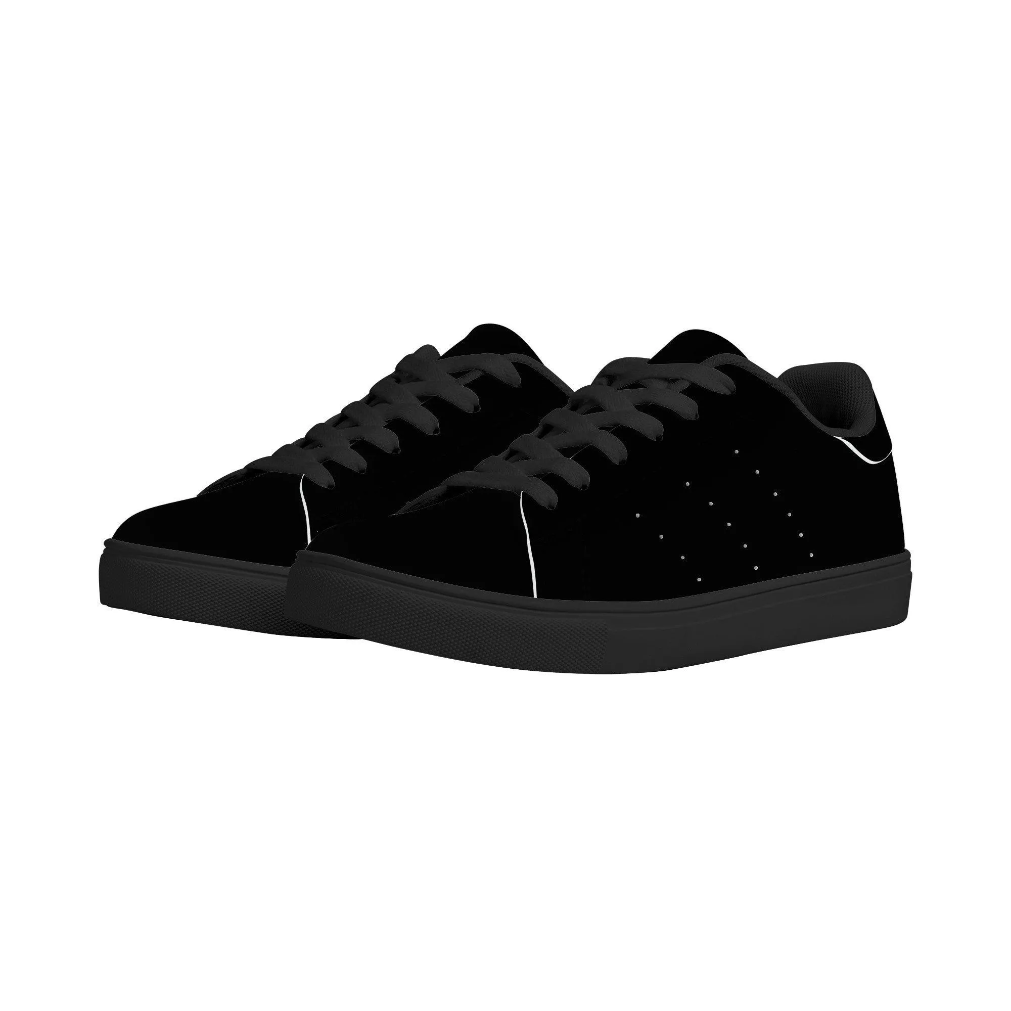 Black Lion Low Top Trainers