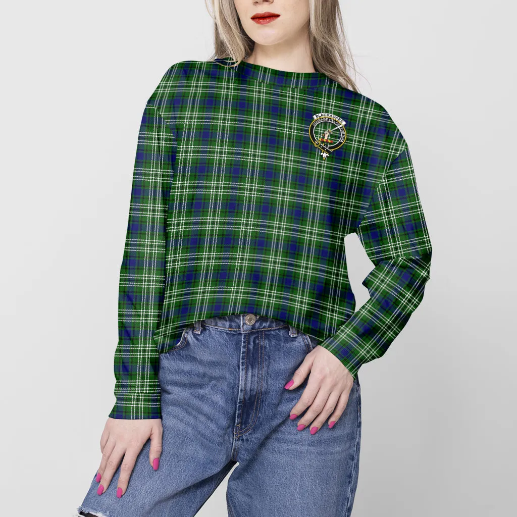 Blackadder Tartan Sweatshirt with Family Crest