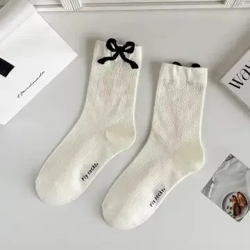 Bow Crew Socks