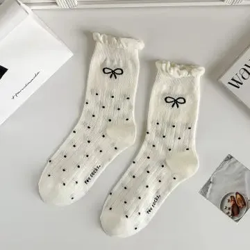 Bow Crew Socks