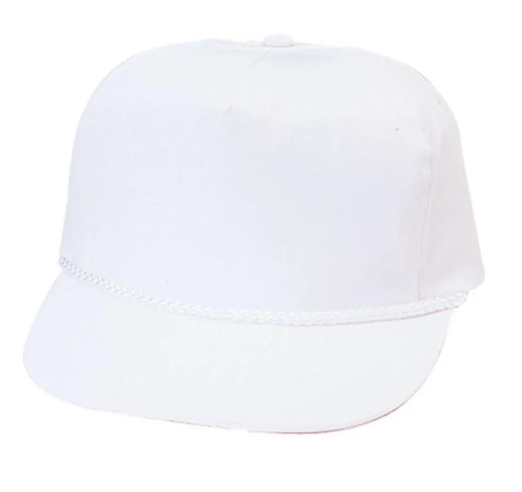 Boys Girls Kids Youth Size Cotton Twill 5 Panel Baseball Hats Caps