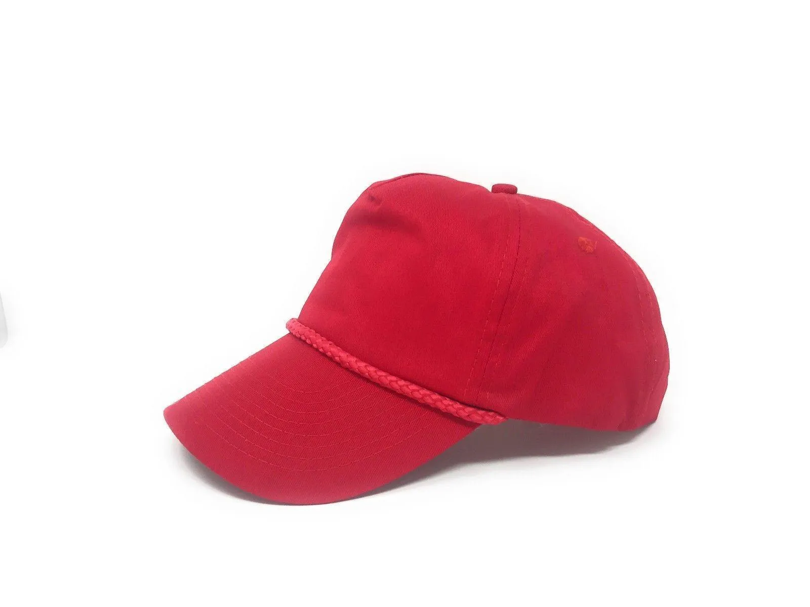 Boys Girls Kids Youth Size Cotton Twill 5 Panel Baseball Hats Caps