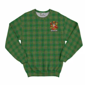 Brabazon Irish Clan Tartan Sweatshirt with Coat of Arms