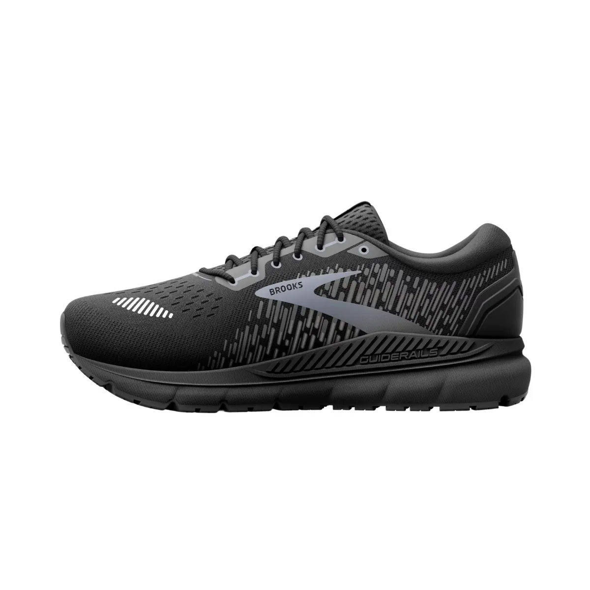 Brooks Addiction GTS 15 Black Gray SS24 Shoes