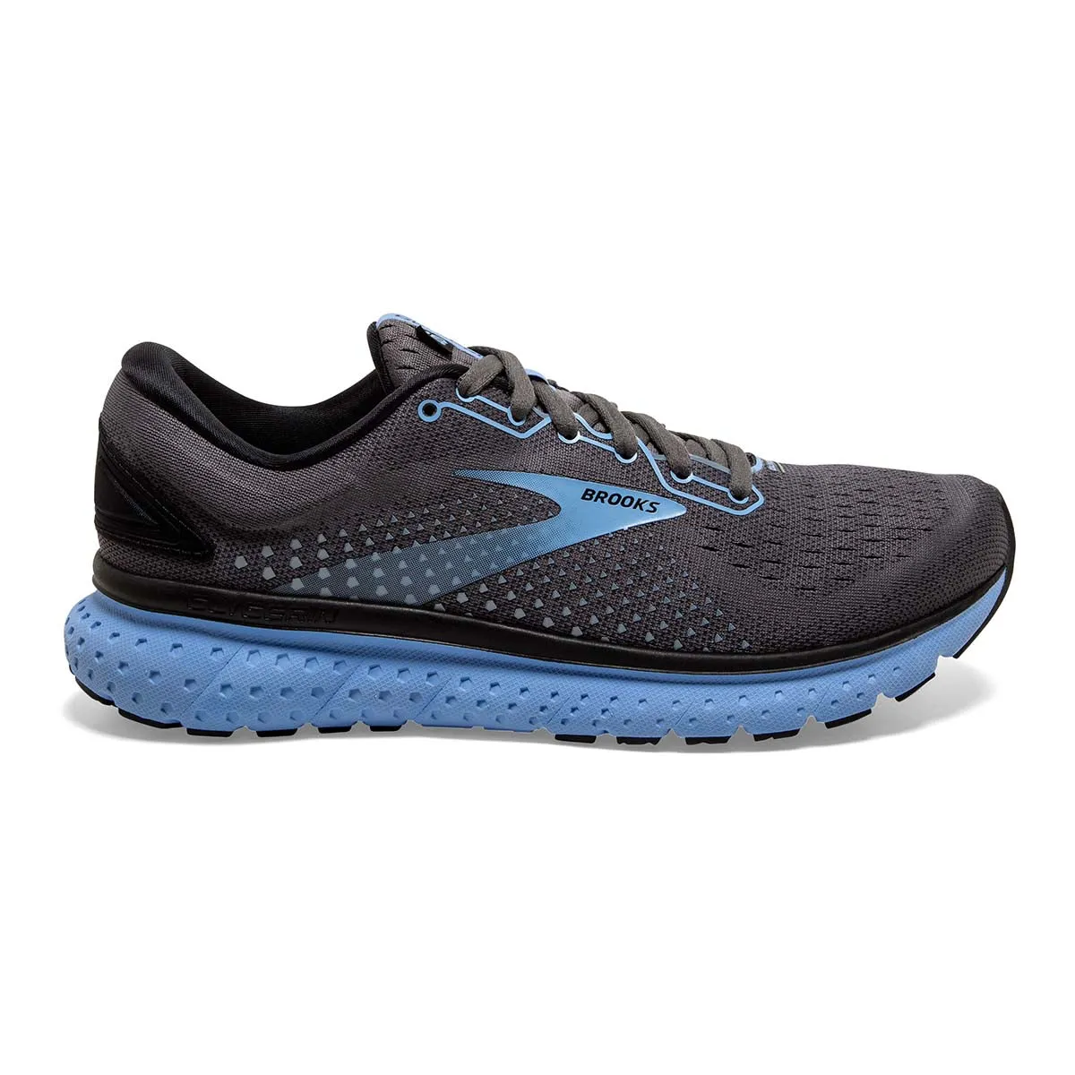 Brooks Glycerin 18 - Black - Ebony - Cornflower