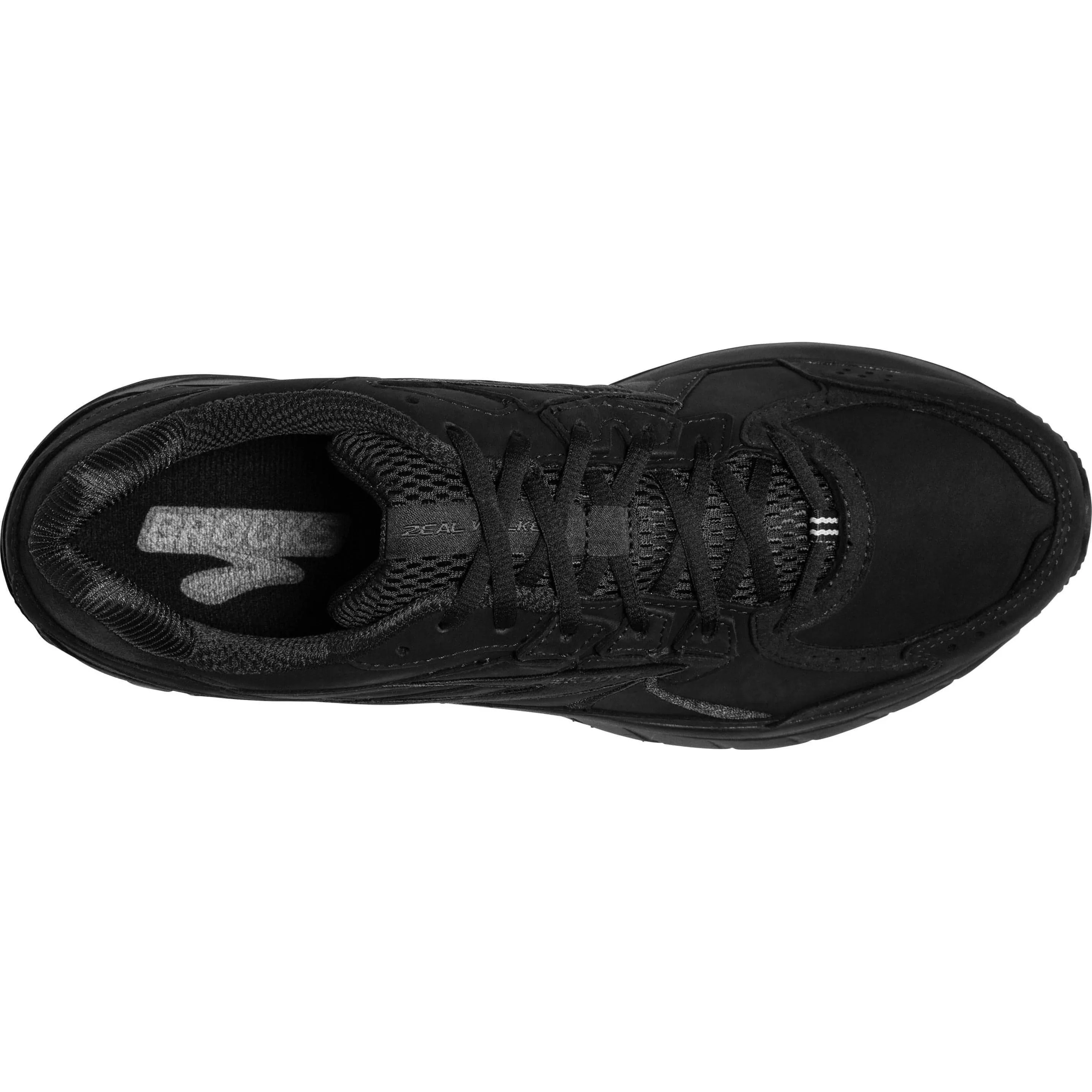 Brooks Zeal Walker Mens Walking Shoes - Black