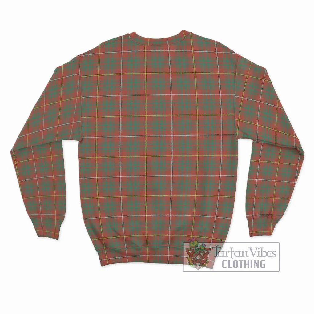 Bruce Ancient Tartan Sweatshirt with Family Crest DNA In Me Style