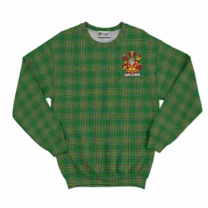 Butt Irish Clan Tartan Sweatshirt with Coat of Arms