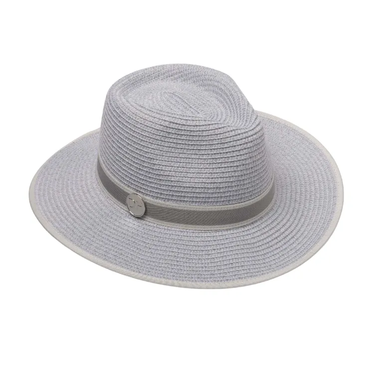 Canopy Bay by Deborah Hutton Coolum Fedora - Mixed Grey