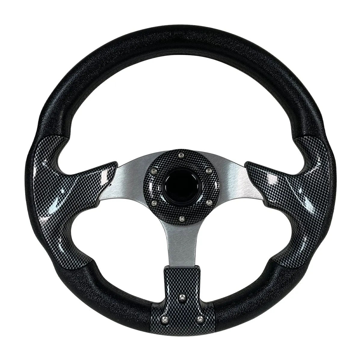 Carbon Fiber Classic Golf Cart Steering Wheel