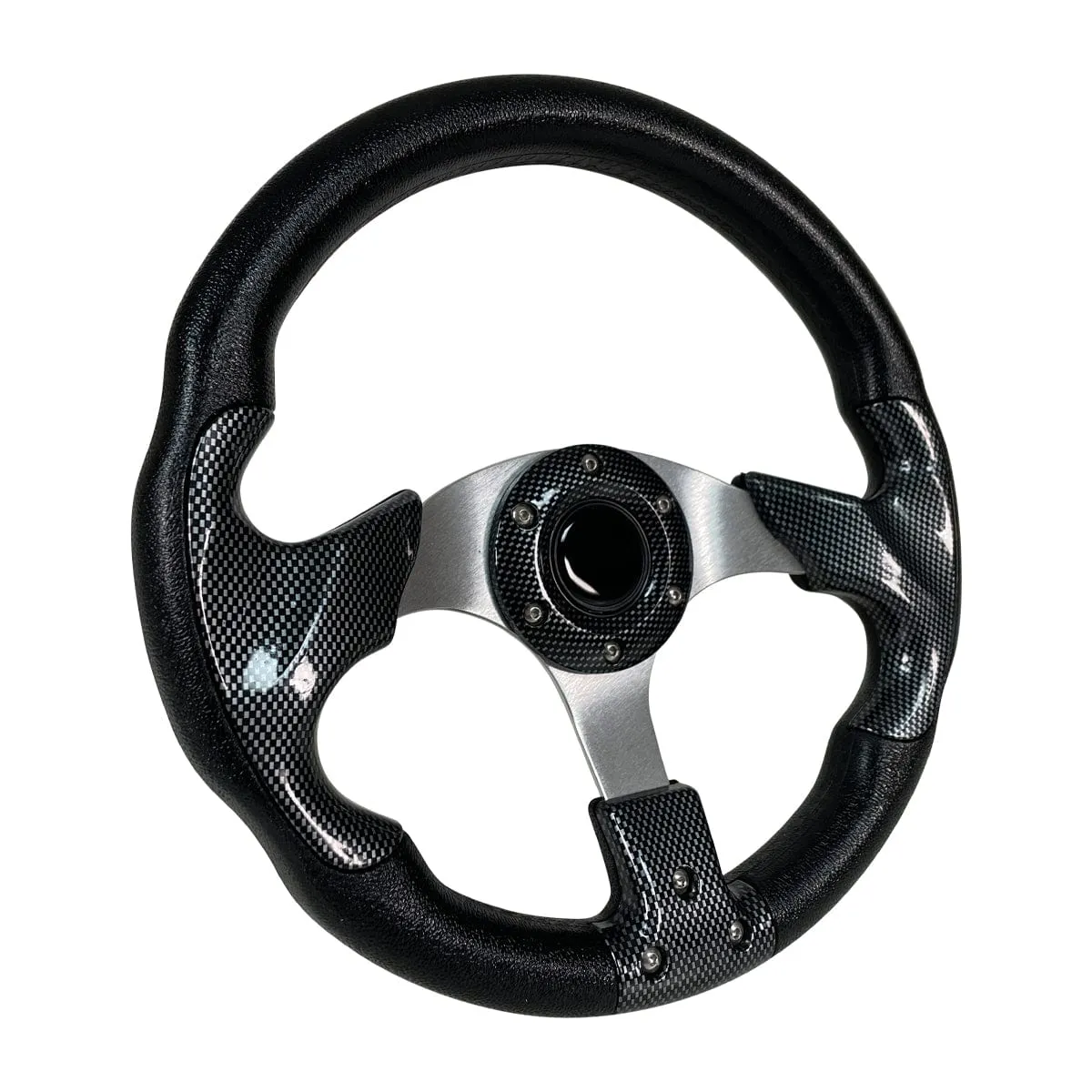 Carbon Fiber Classic Golf Cart Steering Wheel