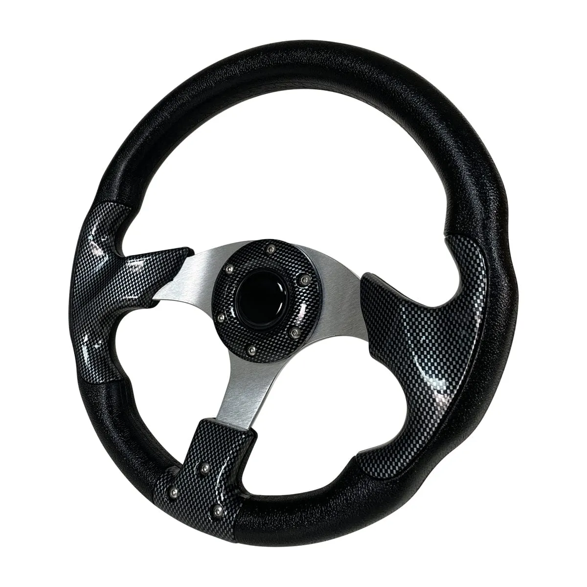 Carbon Fiber Classic Golf Cart Steering Wheel