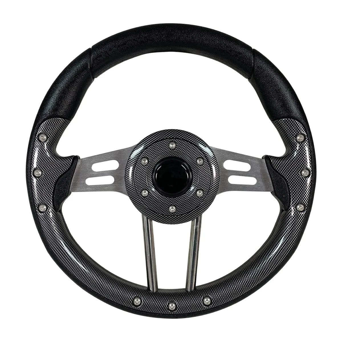 Carbon Fiber GTA3 Golf Cart Steering Wheel