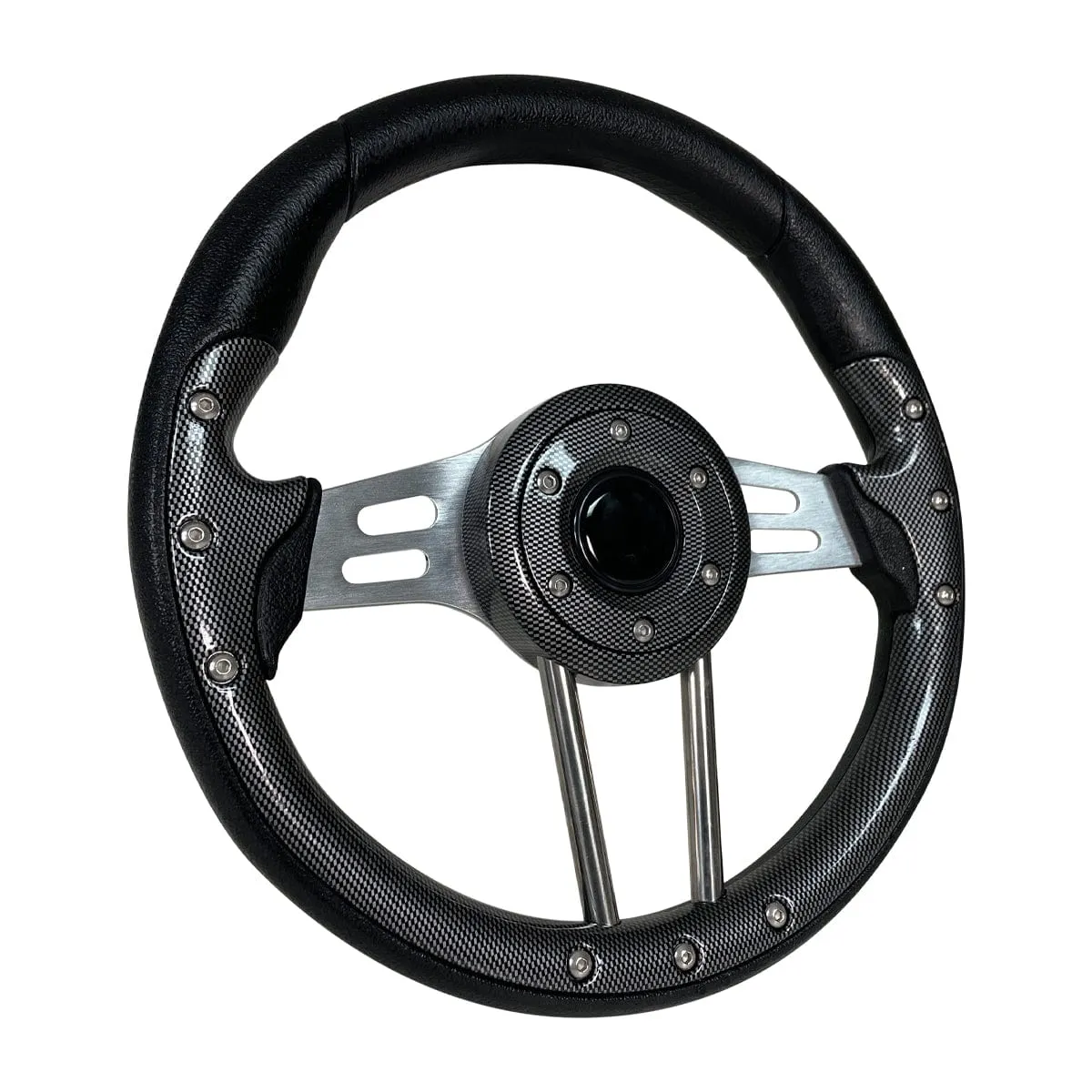 Carbon Fiber GTA3 Golf Cart Steering Wheel