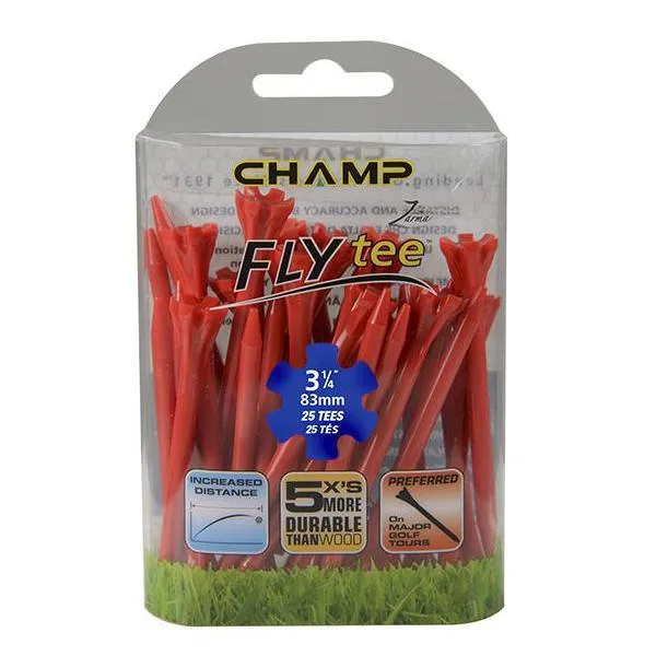 Champ FLYtee™ Golf Tee 3 1/4"- 25 Pack