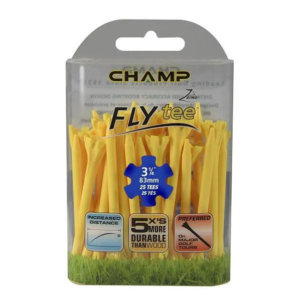 Champ FLYtee™ Golf Tee 3 1/4"- 25 Pack