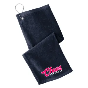 Chaos - Grommeted Towel with Chaos Softball (DopeDtyle Font) - Navy (PT400)