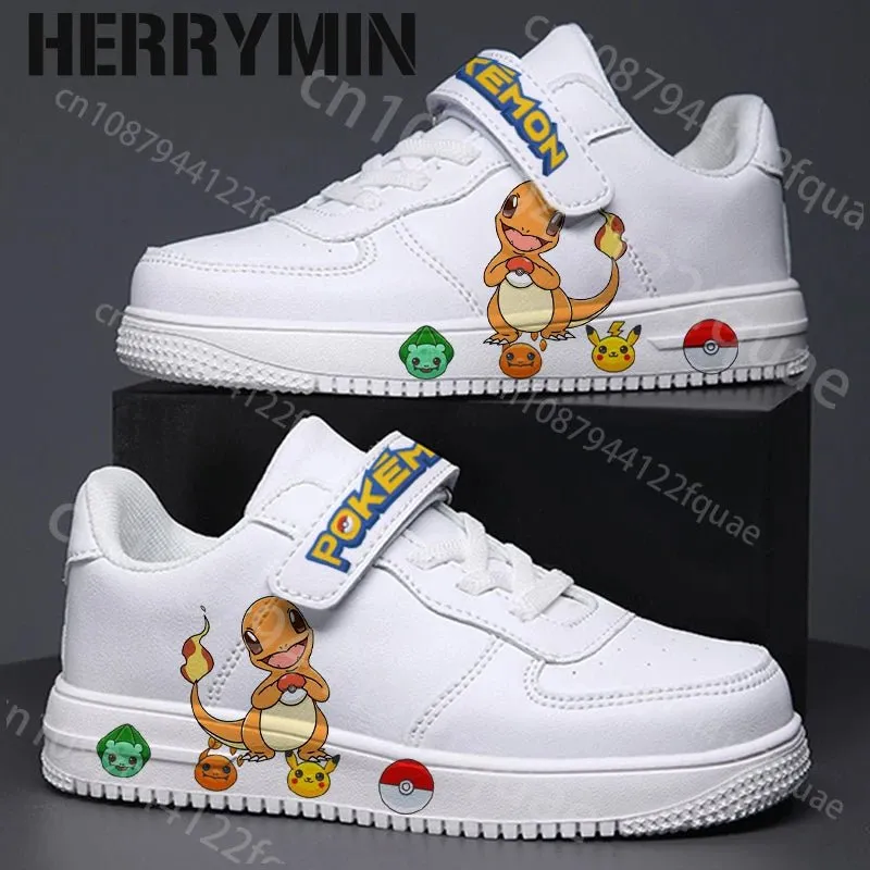 Childrens Pikachu and Charmander Sneakers