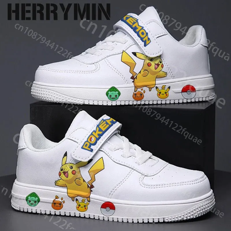 Childrens Pikachu and Charmander Sneakers