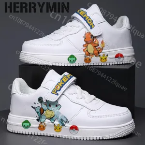 Childrens Pikachu and Charmander Sneakers