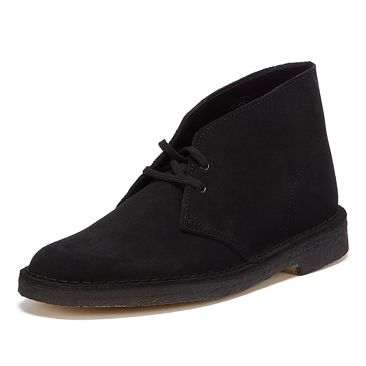 Clarks Originals Desert Suede Mens Black Boots