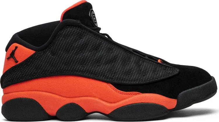 CLOT x Air Jordan 13 Retro Low Infra-Bred Sneakers, Black