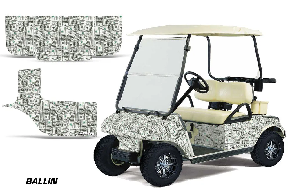 Club Car Golf Cart Graphics (1983-2014)