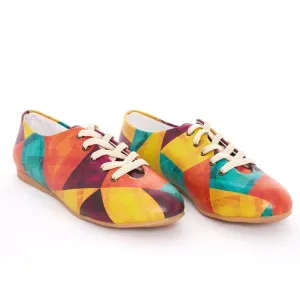 Colored Prismas Ballerinas Shoes SLV077