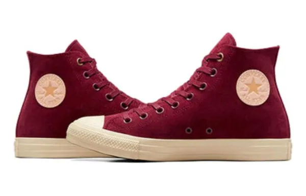 Converse Wonka x Chuck Taylor All Star Corduroy 'Deep Bordeaux' Sneakers, deep bordeaux/nomad khaki