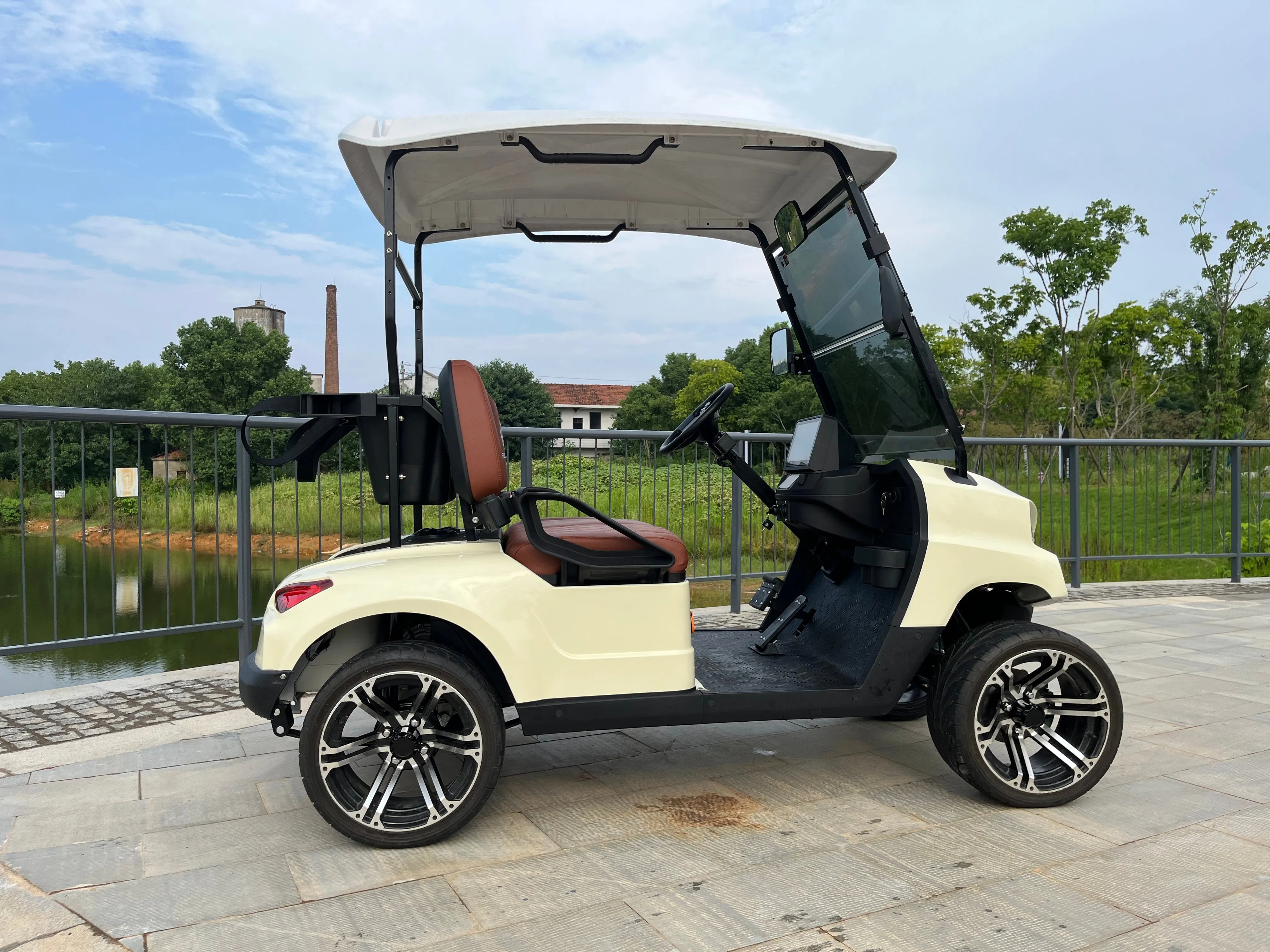 COOLBABY TXV20: A 48V 2 Passenger Golf Cart Durable Buggy Experience