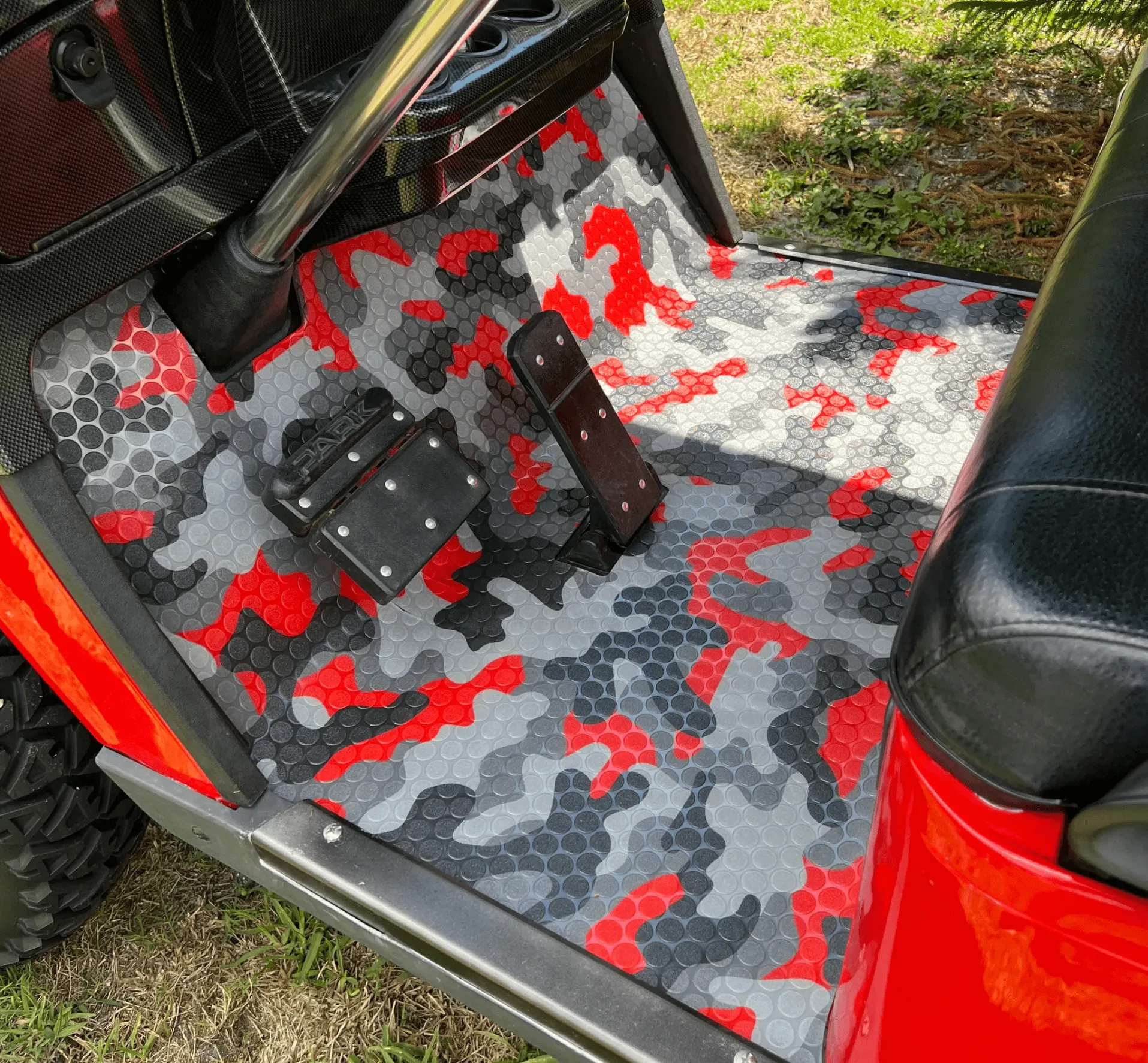 Custom Golf Cart Floor Mats- Camo | Dekomats™