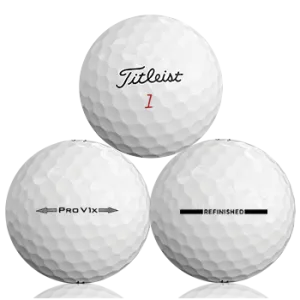 Custom Titleist Pro V1X Refinished (Straight Line)