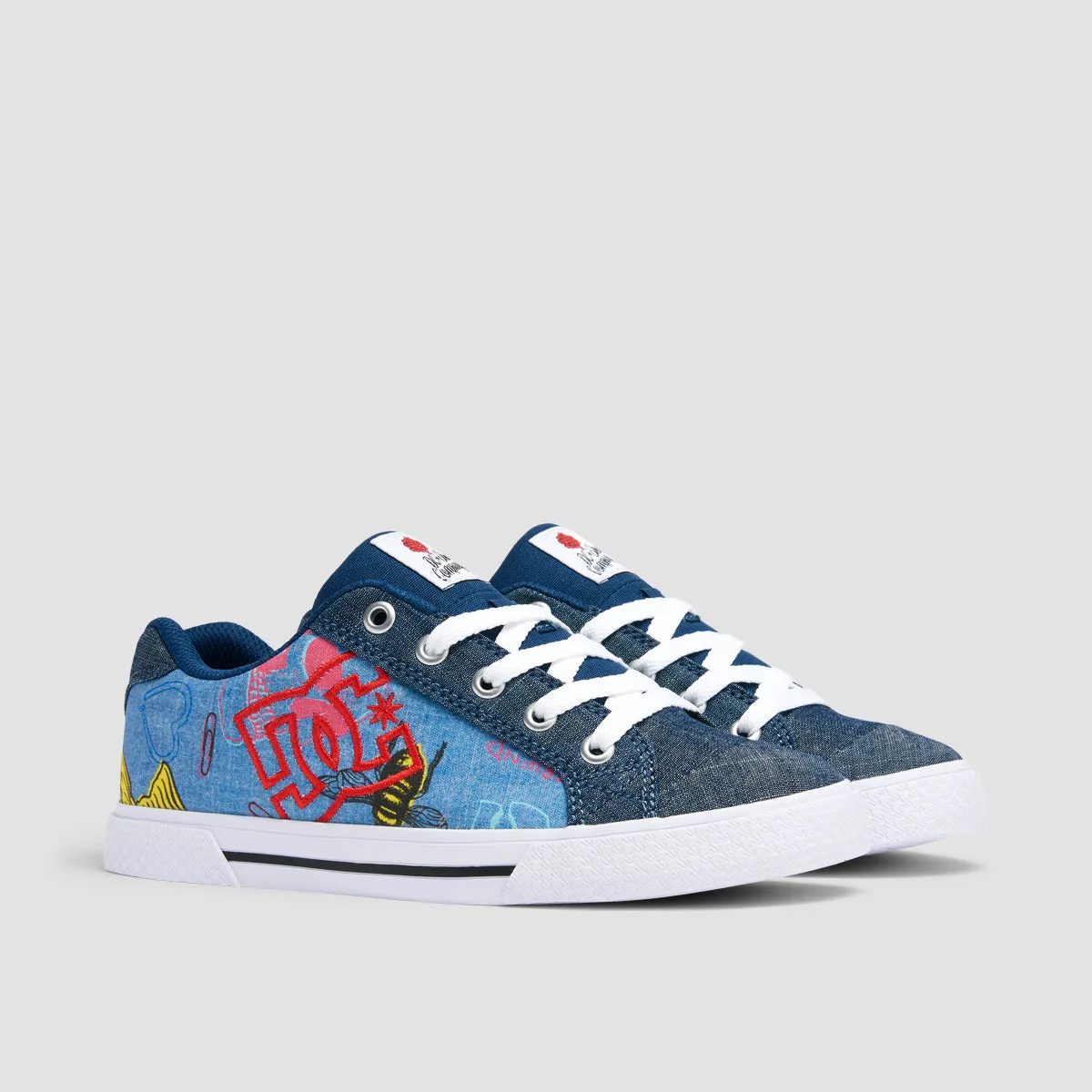 DC Chelsea Shoes - Heather Dark Denim - Womens