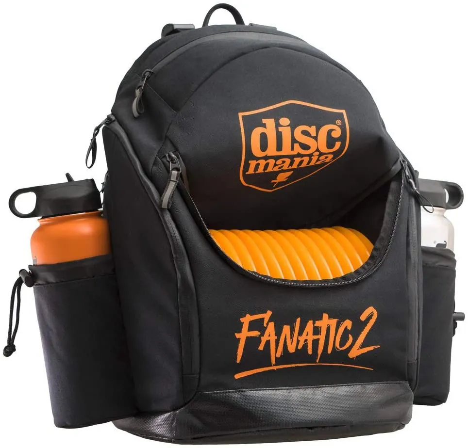 Discmania Fanatic 2 Disc Golf Backpack - Black