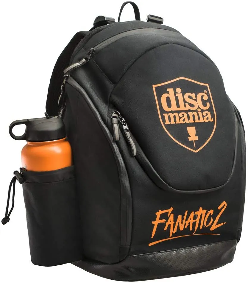 Discmania Fanatic 2 Disc Golf Backpack - Black