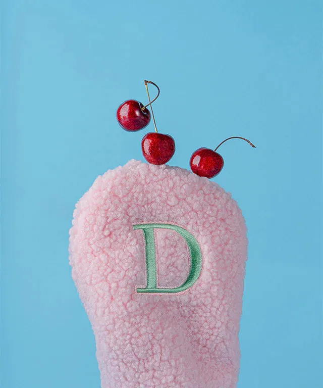 DM Shearling Driver Headcover Pink