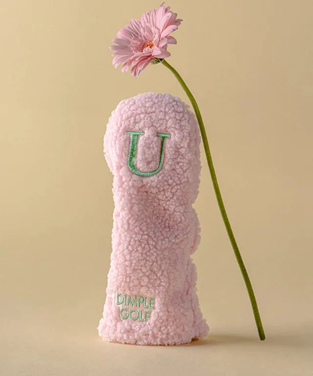 DM Shearling Utility Headcover Pink