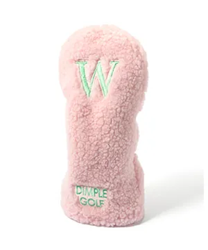 DM Shearling Wood Headcover Pink