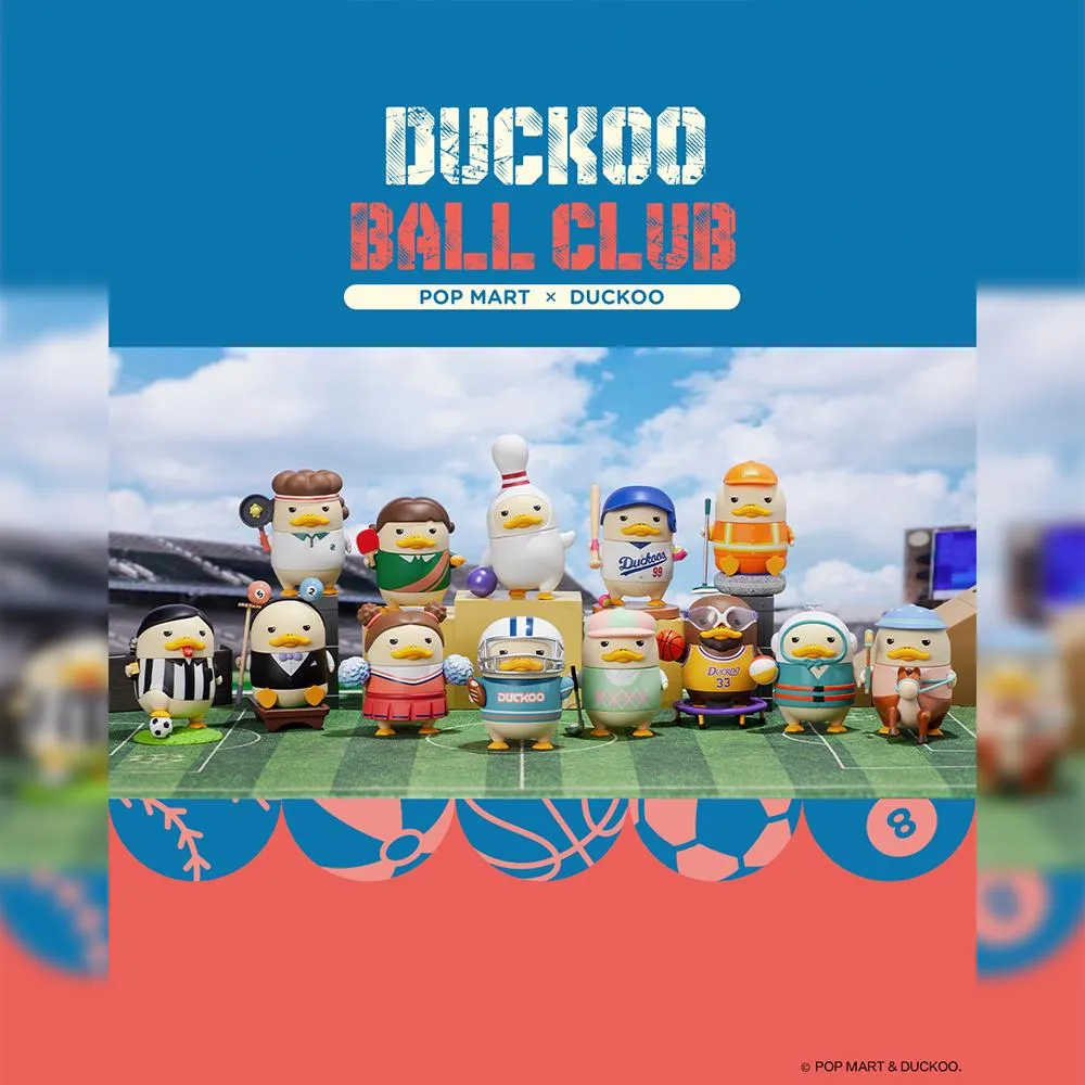 Duckoo Ball Club series by POP MART