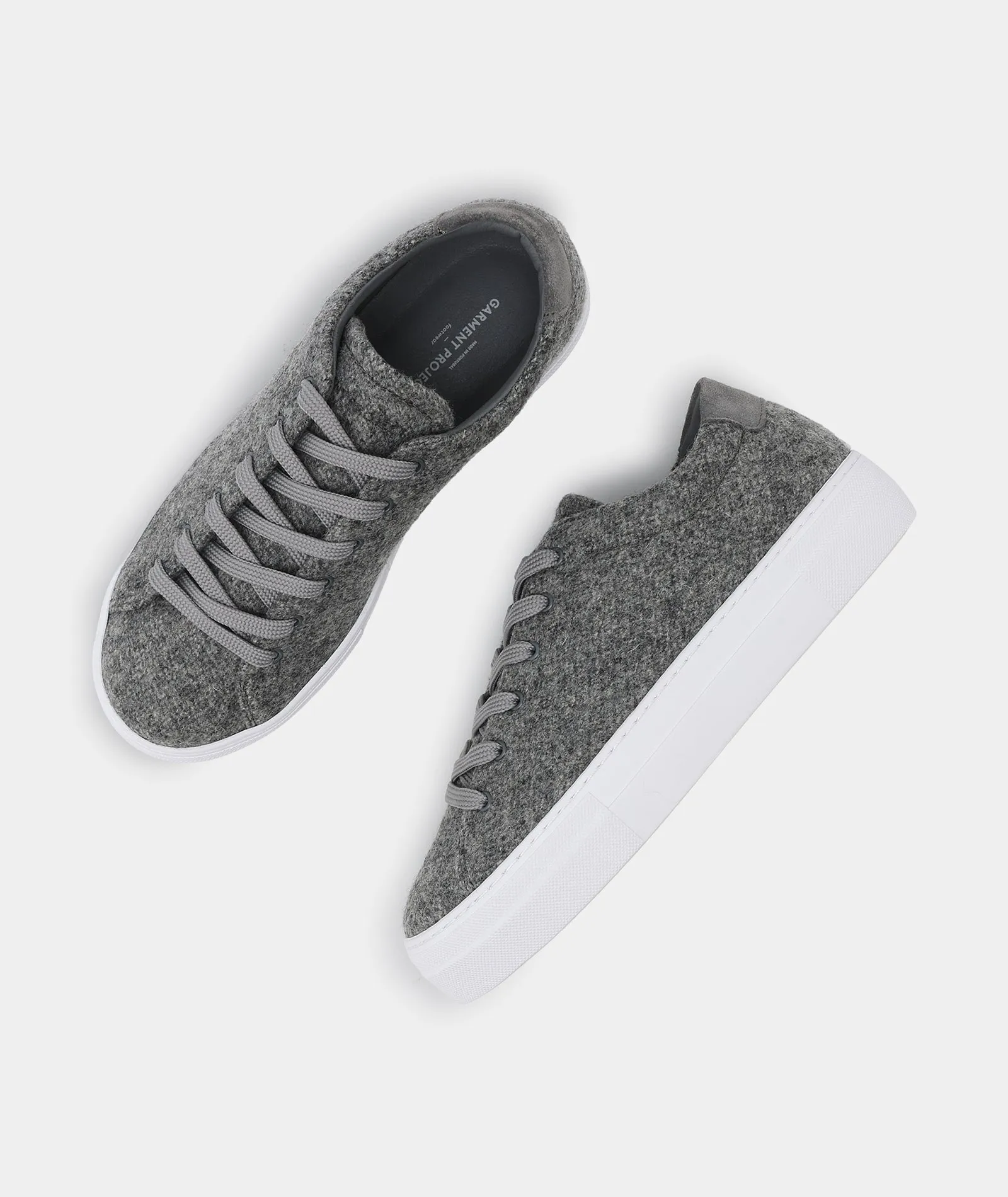 Ella - Grey Melange Wool