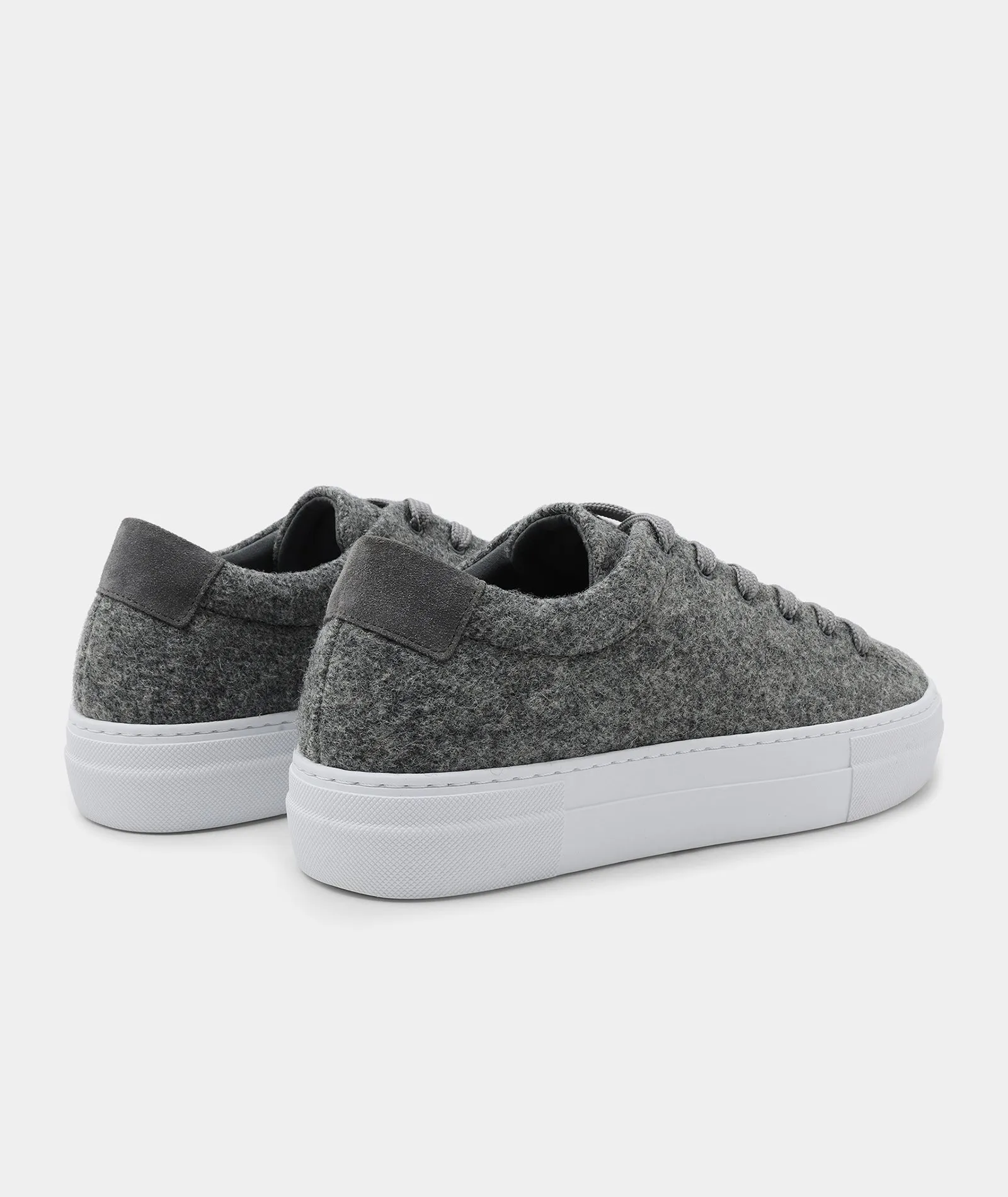 Ella - Grey Melange Wool