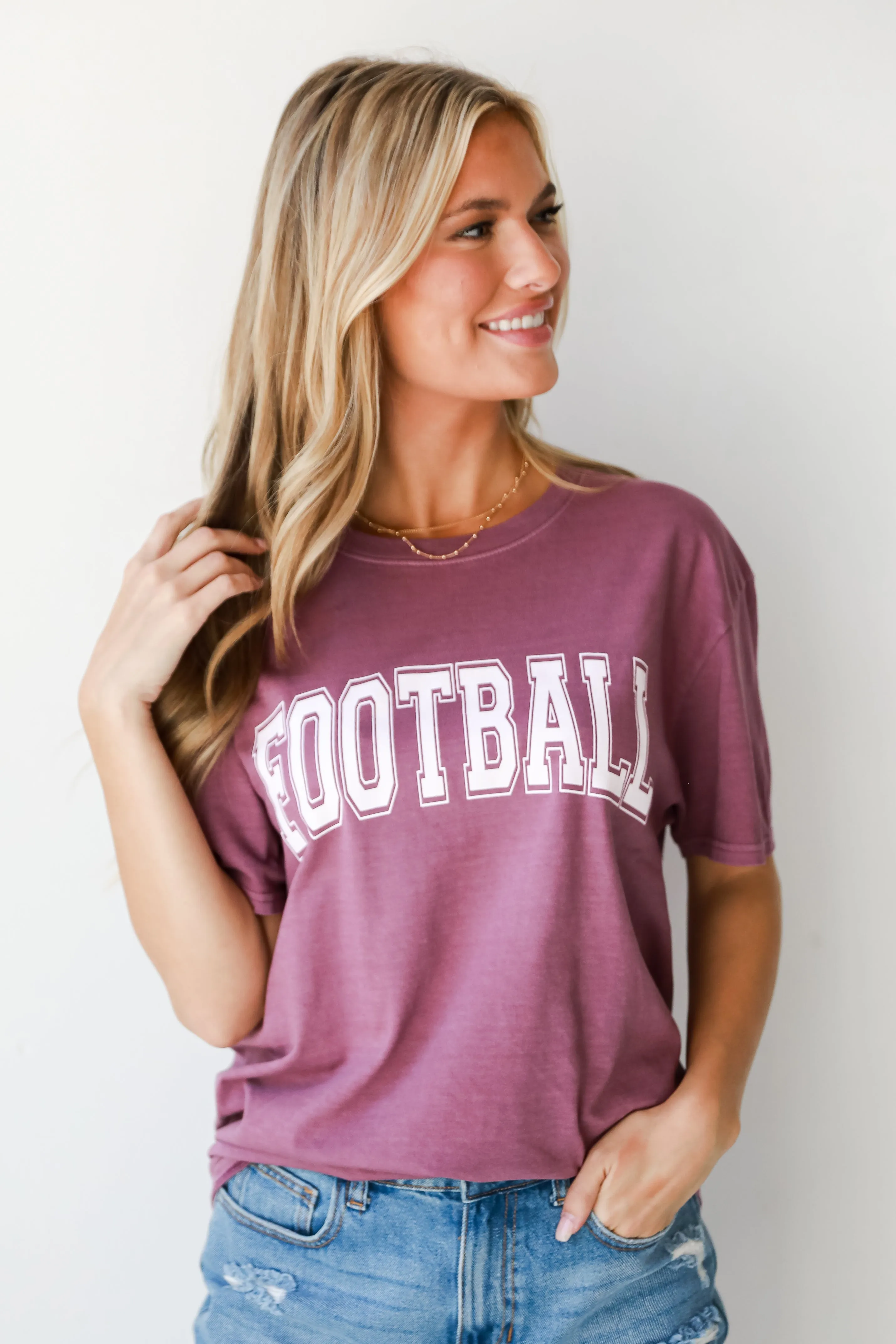 FINAL SALE - Football Tee