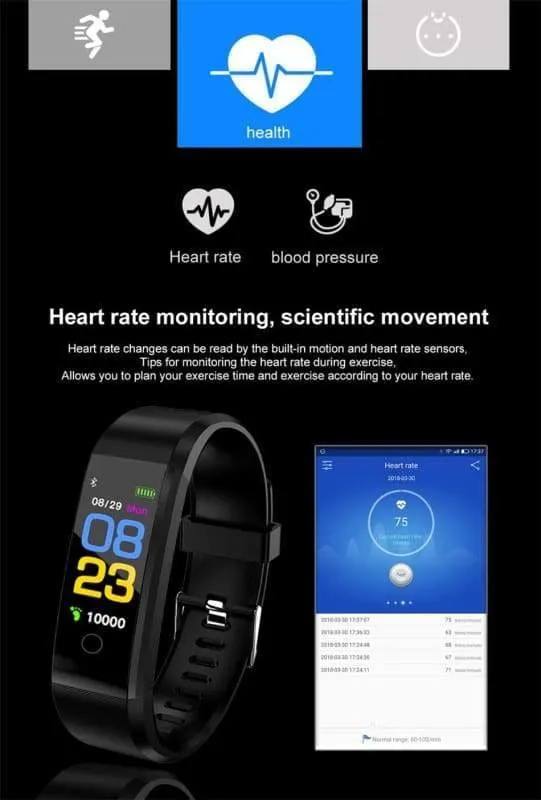 Fitness Tracker Smartwatch